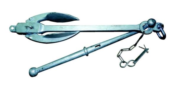 Admiraltı Katlanır Çapa Galvanizli 10 Kg