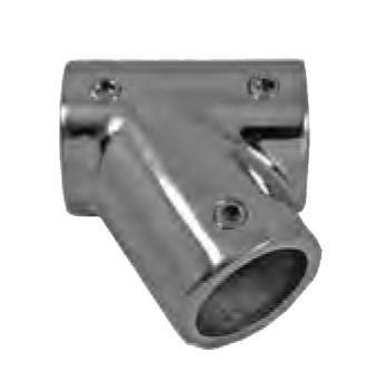 Krom Bağlantı T 60 Derece Çap: 25 mm