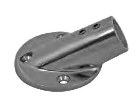 Krom Taban 30 Derece Kare Çap: 25 mm