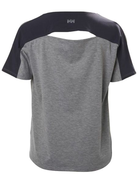 W THALIA LOOSE BAYAN TİŞÖRT Grey Melange