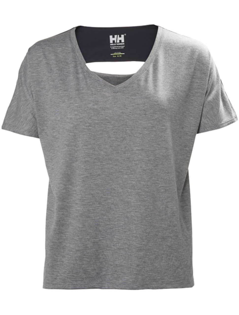 W THALIA LOOSE BAYAN TİŞÖRT Grey Melange