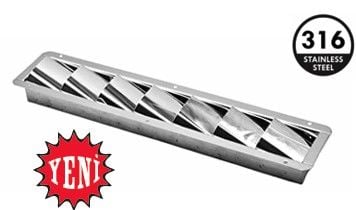 6’lü Yan Havaland›rma  327x76 cm