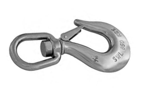 Fırdöndülü Kanca 5/16'' Çalışma Yükü: 650 kg