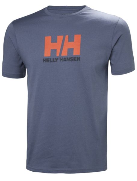 HH LOGO ERKEK TİŞÖRT Vintage Indigo