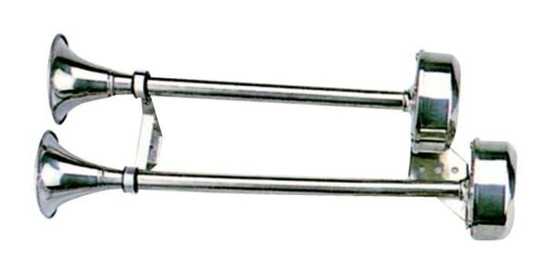 Krom Korna Çiftli Borulu 24 V 45 cm