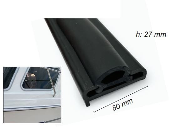 Küpeşte Fitili  50x27 mm