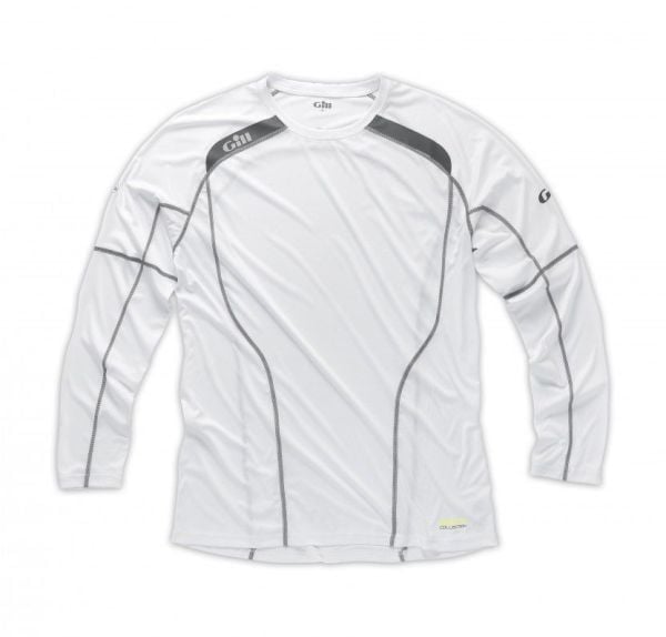 Race Uzun Kol Tişört White