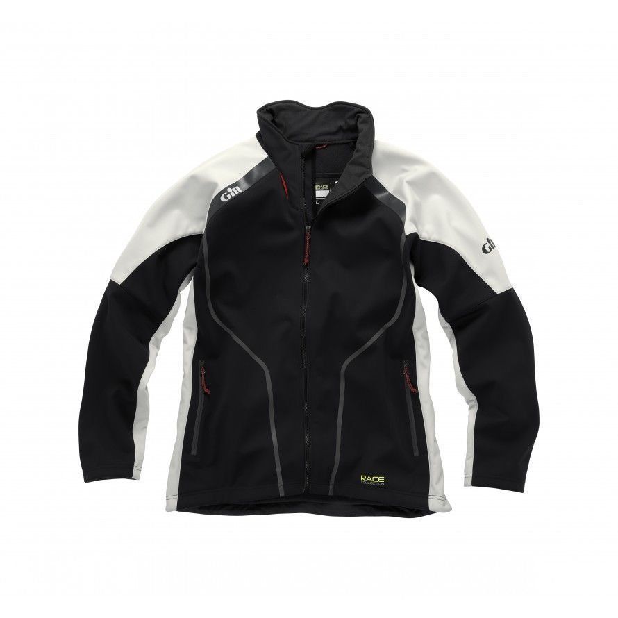 Race Softshell Ceket Graphite - Silver