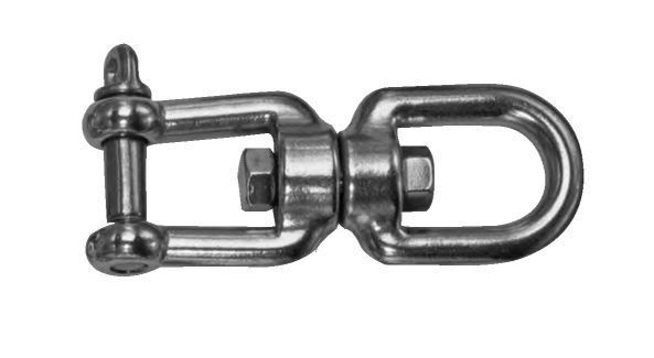 Fırdöndü Kilitli Paslanmaz 10 mm Krom