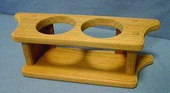 Bardak Tutacağı,2'li,Ahşap Çap:70 MM