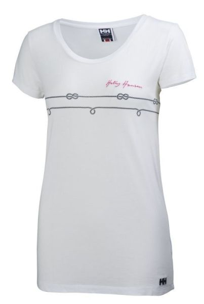 W GRAPHIC BAYAN TİŞÖRT,White