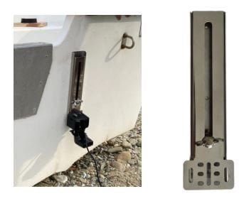 Balık Bulucu Ayna Montaj Braketi Krom