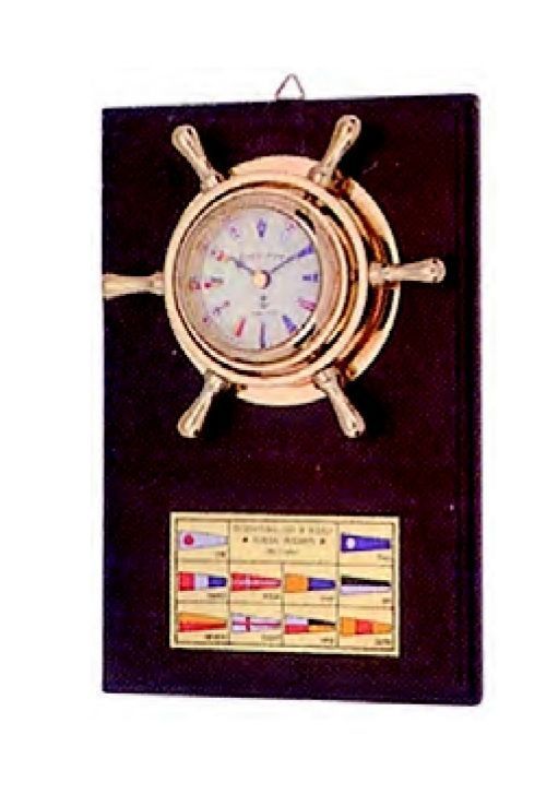 Flamalı Dümenli Saat CK243 En: 15 cm Boy: 22 cm