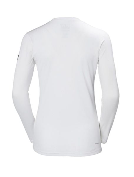 HH W HH TECH CREW UZUN KOL BAYAN TİŞÖRT White