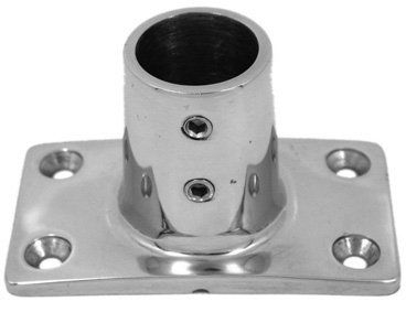 BORU TABANI Ø25 MM 90° PASLANMAZ ÇELİK