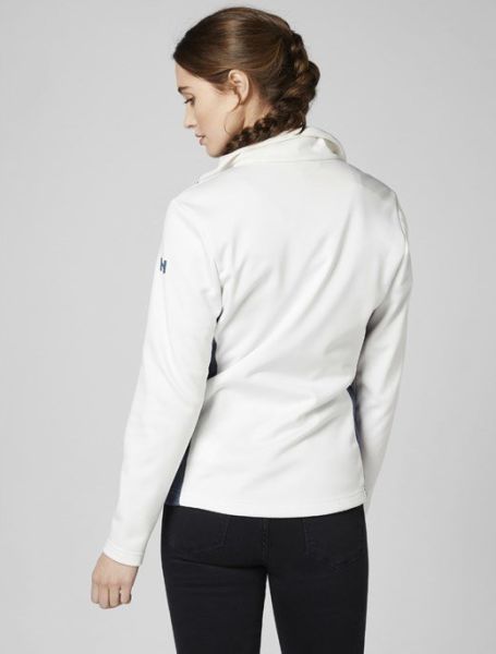 HH W GRAPHIC FLEECE JACKET White Plum