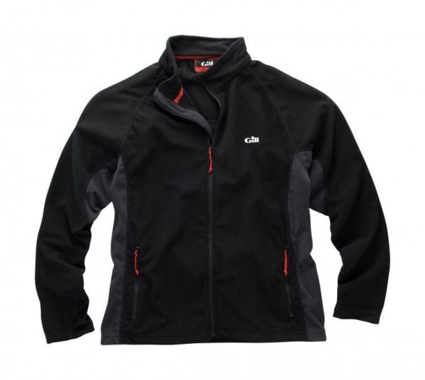 Grid Microfleece Erkek Ceket Siyah,L Beden