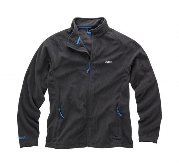 Grid Microfleece Erkek Ceket  Steel,L Beden