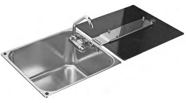 Musluklu Kapaklı Evye - LR1760