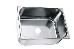 Dikdörtgen Evye  26,5 x 32,5 x 15 cm  304 Kalite Paslanmaz,  0.80 mm Satine Kaplı  Ölçüler Dıştan Dışadır