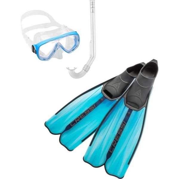 Cressi Rondinella Palet Maske Şnorkel Seti