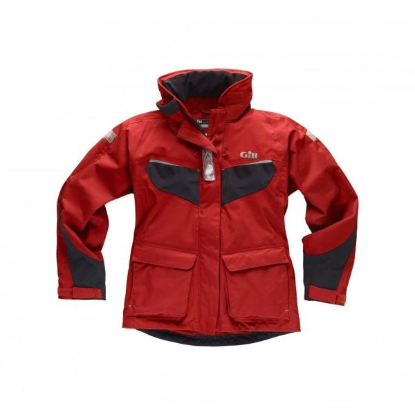 Kadın Coast Ceket Red/Graphite