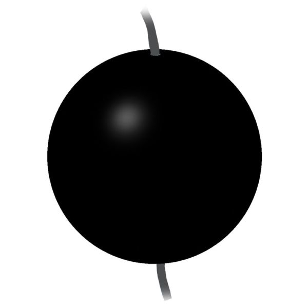 LALIZAS Day signal Ball, diam.600mm, black