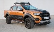 Ford Ranger T8 2019+  Çamurluk Kaplama Seti (Park Sensörlü Model )