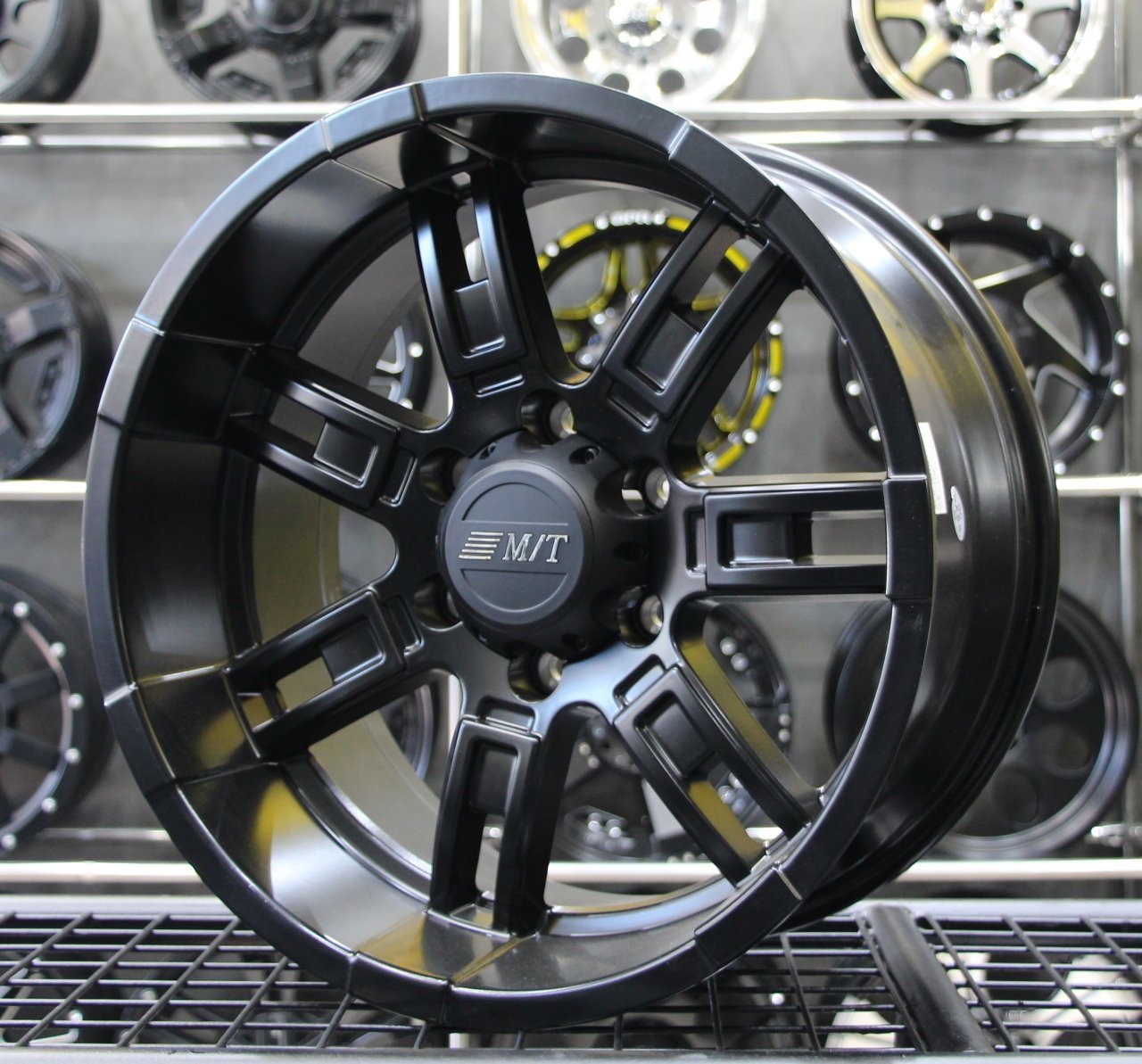 M/T 7067 16X8.0 5X120 ET0 Matt Black
