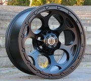 Powcan 5748 17X9.0 6X139.7 ET-20 Matte Black