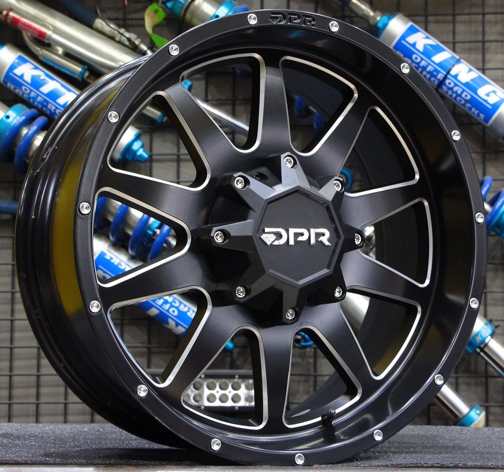 DPR 1053 20X9.0 6X139.7 ET+20 Matt Black
