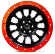 Black Wolf 571 18X9.0  6X139.7  ET0 MB/RED
