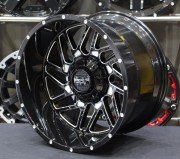 Impact 808 20X12 5X150 ET-44 Gloss Black / Milled