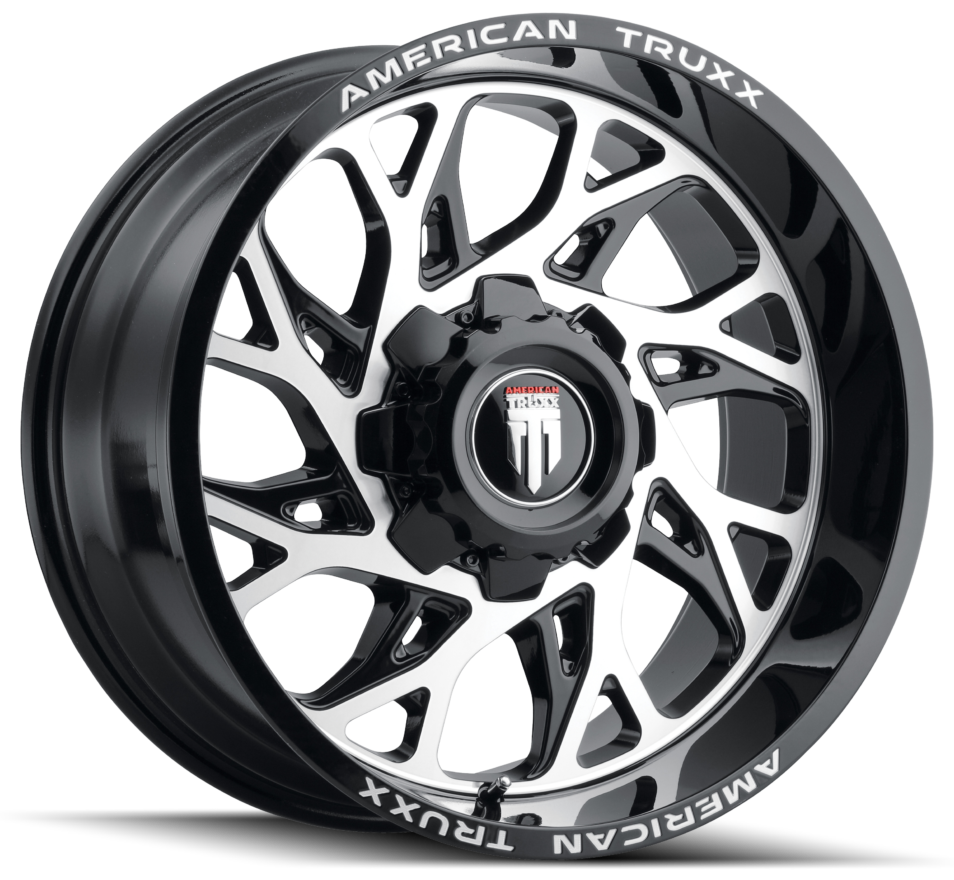 American  Truxx Destiny AT-1913  22X12 6X139.7  ET-44 Black Miachined