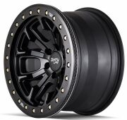 Dirty Life DT-1 9303 17X9 5X127 ET-12 Matte Black / Beadlock