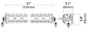 HELLA VALUEFIT LBX-540 LED LIGHT BAR / 21″