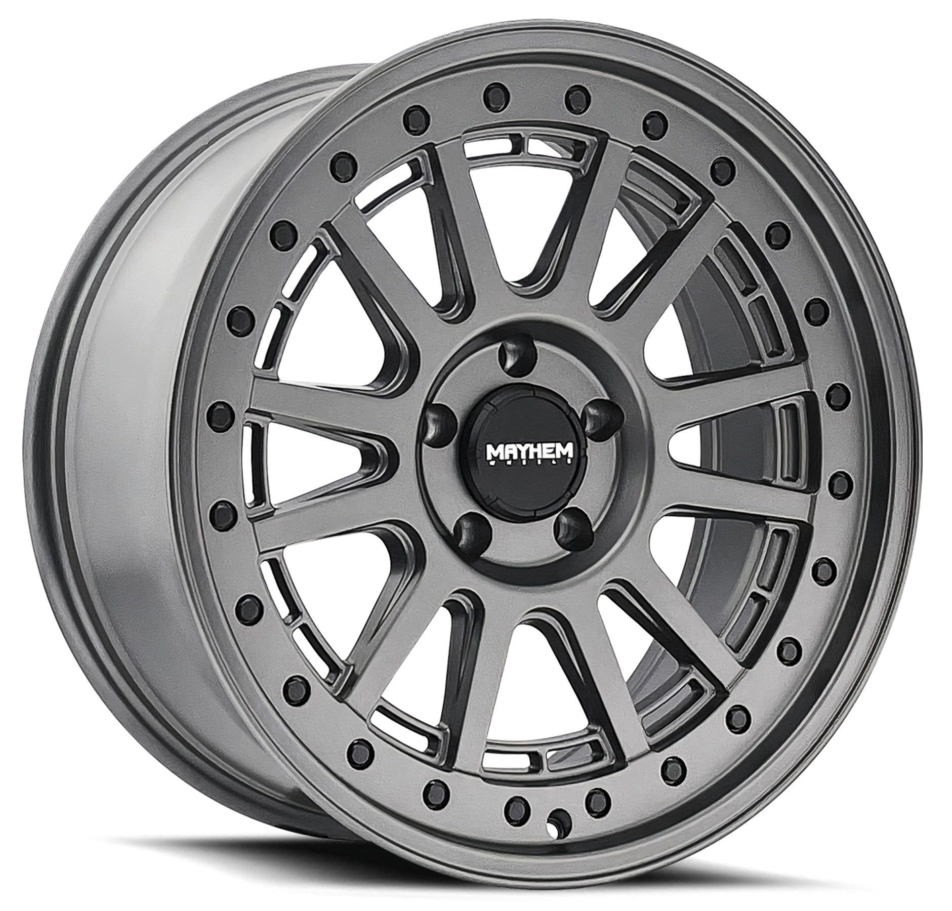 Mayhem Compass 8305 15X7.0 5X100 ET+15 Matte Gunmetal