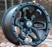 Powcan 2836 17X9.0 5X127 ET-25 Matte Black