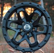 Powcan  2836 17X9.0 6X114.3 ET-25 Matte Black