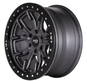 Dirty Life DT-1 9303 17X9.0 6X139.7 ET-20 Satin Graphite Beadlock