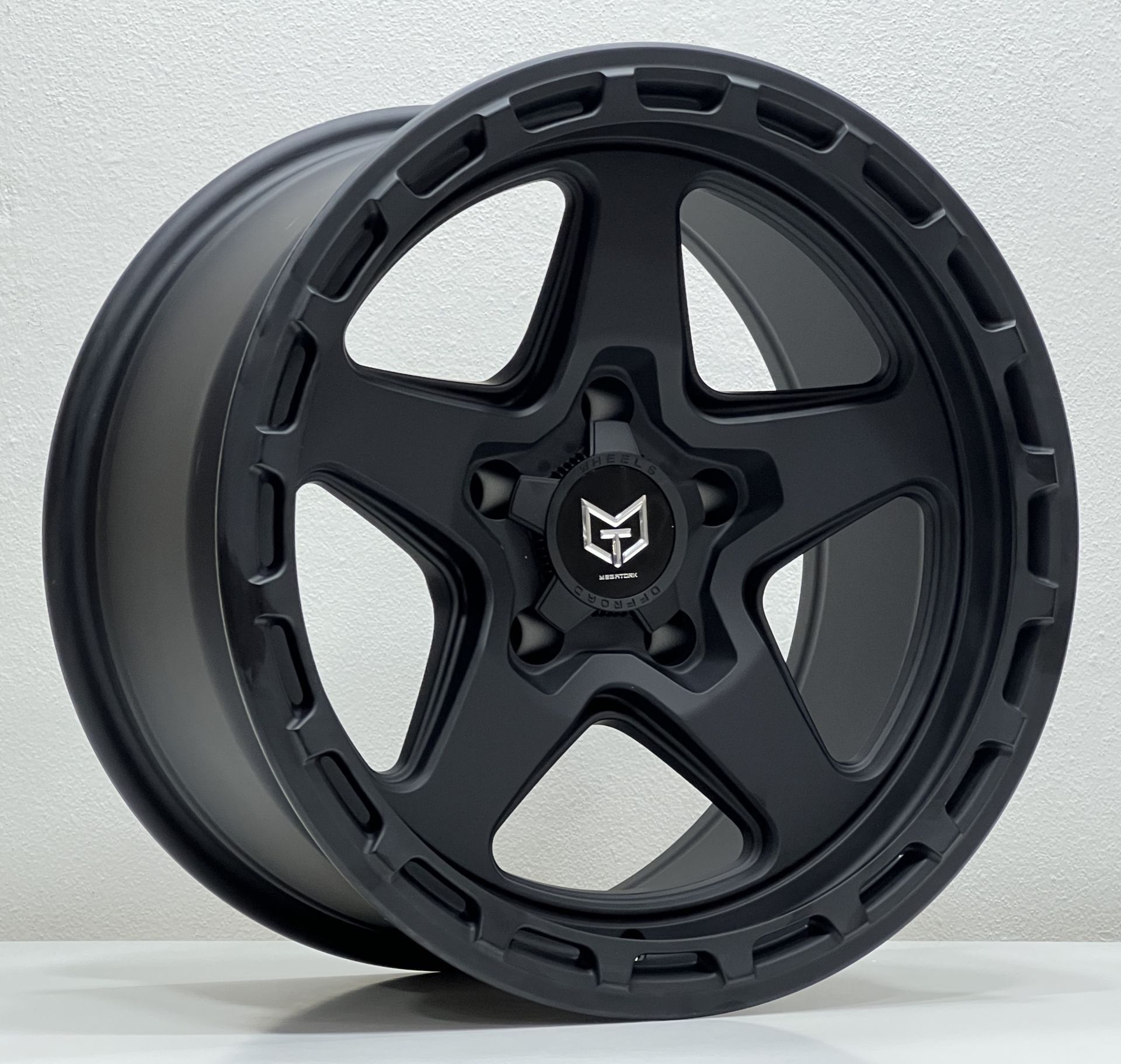 TORK 1120  17X9.0 5X130 ET-5  MATTE BLACK