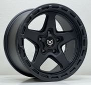 TORK 1120  17X9.0 5X130 ET-5  MATTE BLACK