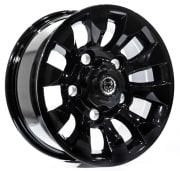 Black Wolf 669  16X7.0 5X165 ET+20 Gloss Black