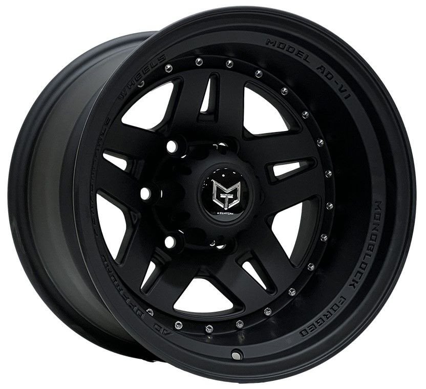 Tork 3917  15X10 6X139.7 ET-44 Matt Black