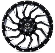 Black Wolf 1164 20X9.0 6X114.3 ET0 GB / GM