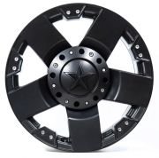 Black Wolf  5187 18X9.0 5X139.7 ET15 Matte Black