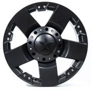 Black Wolf  5187 18X9.0 5X127 ET+15 Matte Black