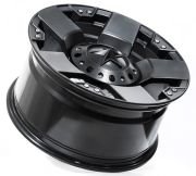 Black Wolf  5187 17X9.0 5X120 ET15 Matte Black