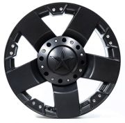 Black Wolf  5187 17X9.0 5X139.7 ET15 Matte Black