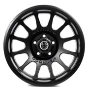 Black Wolf 209 18X9.0 6X114.3 ET-15 Matte Black